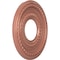 Ekena Millwork Cole PVC Medallion (Canopies up to 4 1/4"), 10"OD x 3 1/2"ID x 3/4"P, Metallic Champagne Pink CMP10COFCP - alternate 4